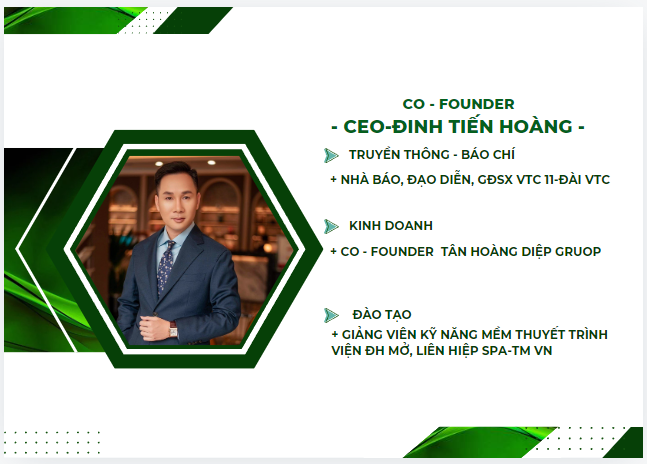 Ceo Đinh Tiến Hoàng - Nhãn hàng Dr.Bioherb và câu chuyện thành công từ thương hiệu