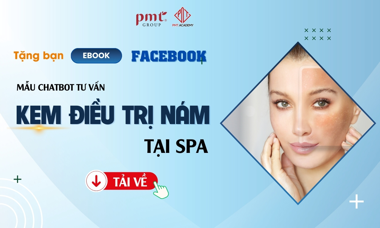 Mẫu Chatbot Tư vấn Kem điều trị nám tại Spa